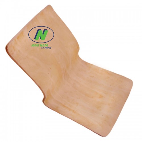 Ghế uốn cong phủ veneer 19