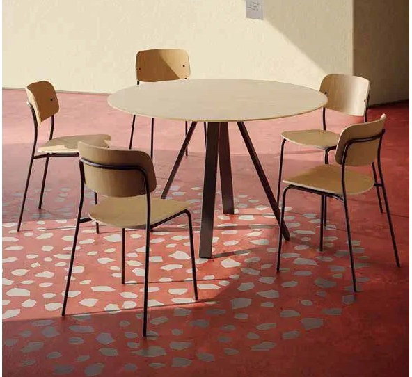 ghế gỗ ván ép uốn cong phủ veneer (1)