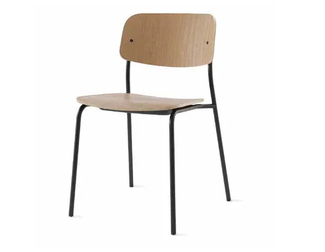 ghế gỗ ván ép uốn cong phủ veneer (3)