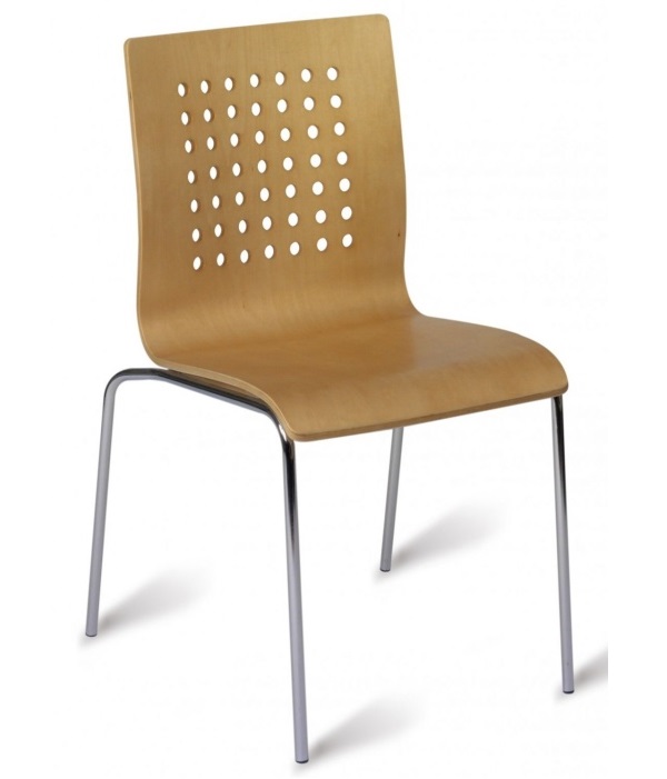ghế gỗ ván ép sơn pu (3)