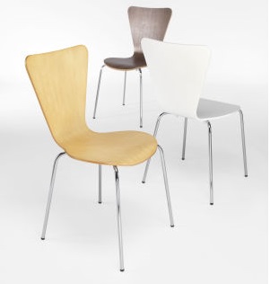 Mẫu ghế lyly gỗ plywood với thiết kế đơn giản và cực kỳ tiện dụng