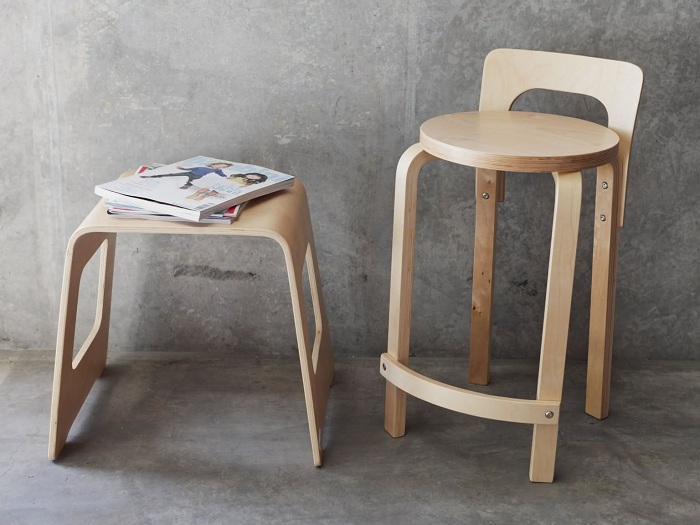 Gỗ ván ép uốn cong - Một thiết kế - Đa ứng dụng