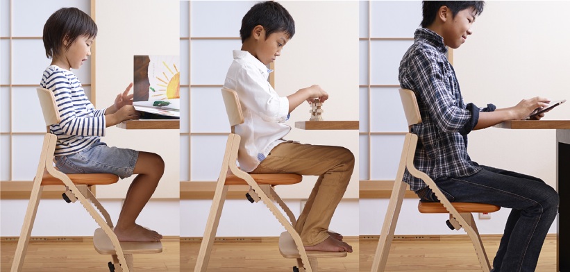 ghế uốn cong có thể điều chỉnh độ cao