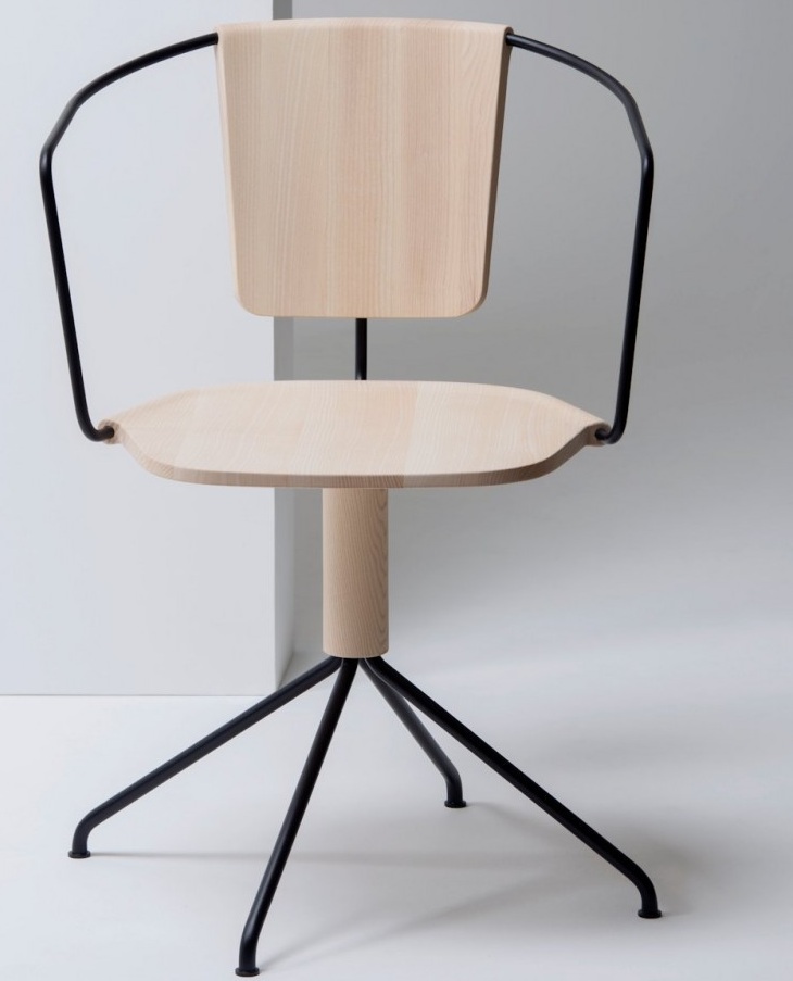 ghế ván ép uốn cong dán veneer