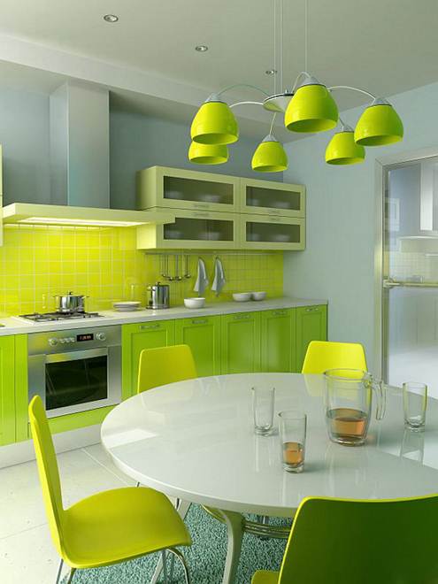 ghế ván ép laminate xanh nõn chuối