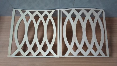 Ghế gỗ ván ép uốn cong phay CNC