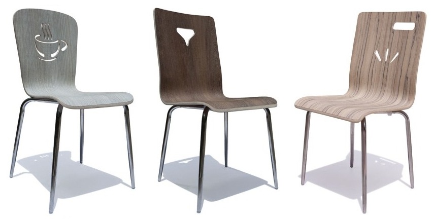 Ghế laminate vân gỗ