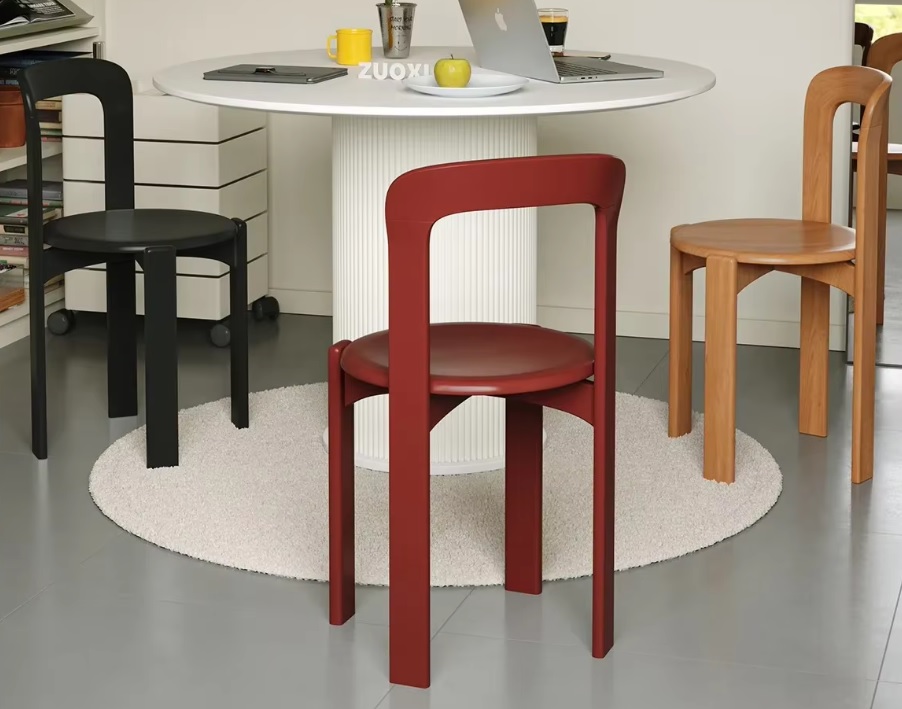 Ghế uốn cong gỗ plywood phong cách cổ điển, thanh lịch