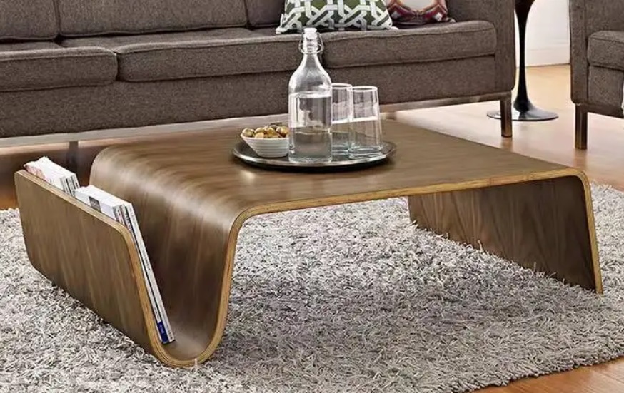 BÀN GỖ UỐN CONG – THIẾT KẾ ĐƠN GIẢN, THẨM MỸ VÀ SÁNG TẠO CHUẨN PHONG CÁCH NHẬT BẢN