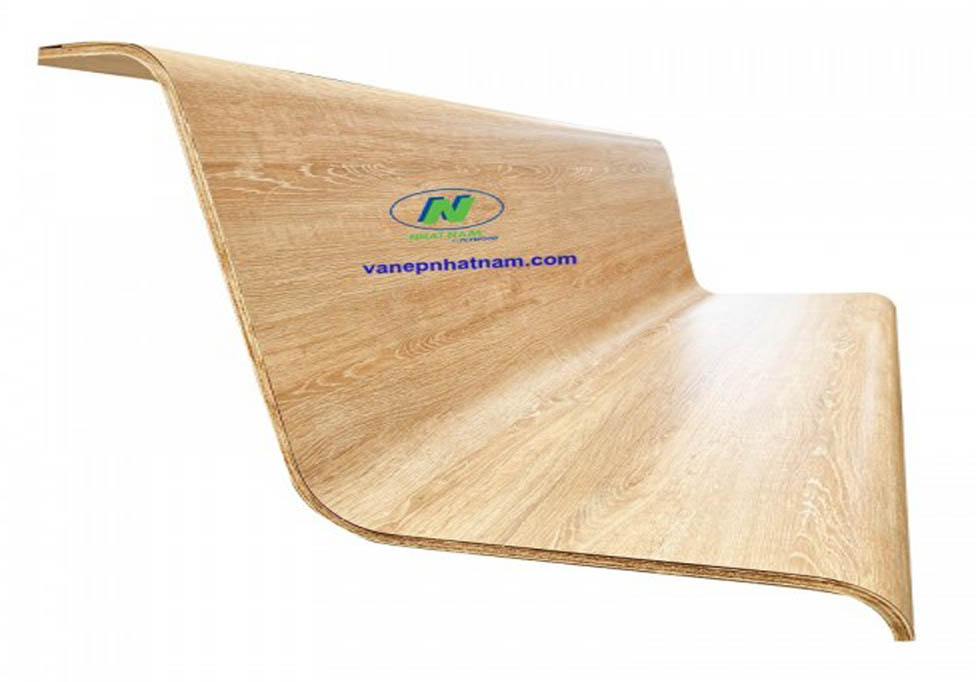 ghế băng chờ gỗ uốn cong