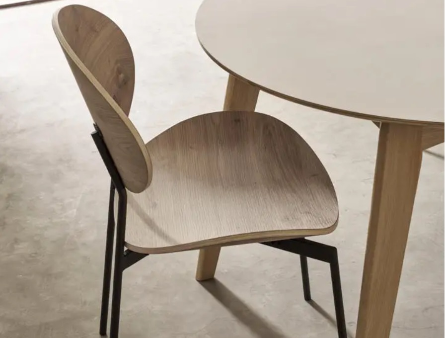 ghế lưng rời gỗ ván ép