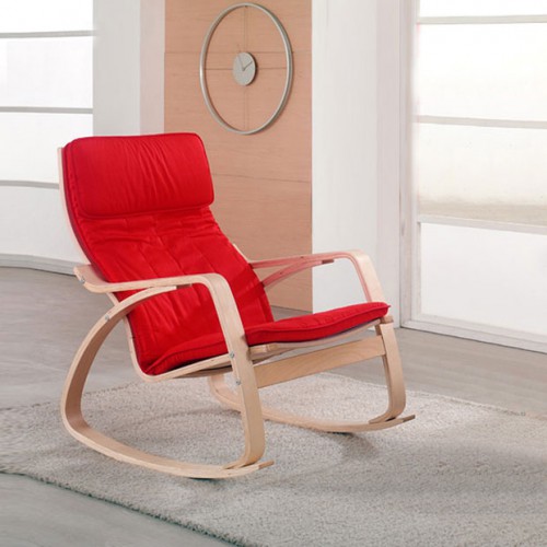 Ứng dụng chân ghế gỗ uốn cong cho thiết kế ghế bập bênh