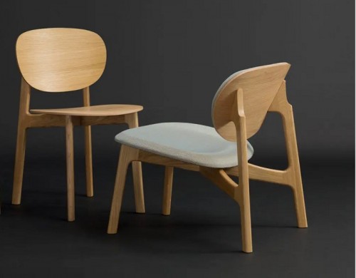 Giới thiệu mẫu ghế gỗ phủ veneer thanh lịch theo phong cách Nhật